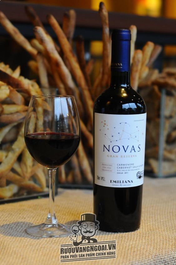 Rượu Vang Novas Gran Reserva Cabernet Sauvignon 14.5%