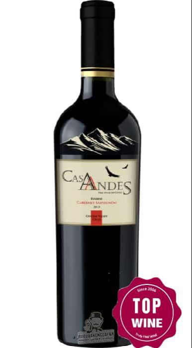 Rượu vang Casa Andes Reserve Carbernet Sauvignon