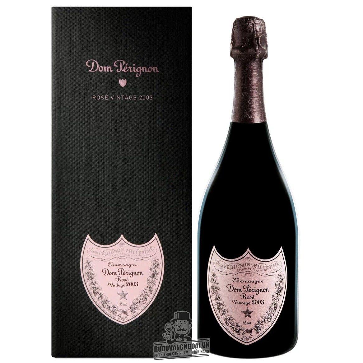rượu Champagne Dom Perignon Rose