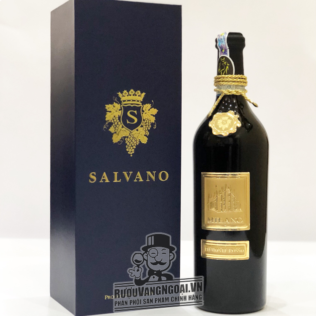 Rượu vang Ý Milano Salvano Primitivo Piemonte
