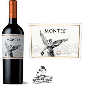 Vang Chile Montes Classic Series Malbec bn1