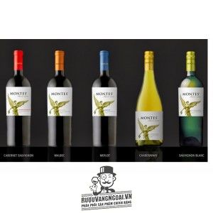 Vang Chile Montes Classic Series Malbec bn2