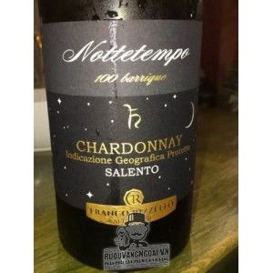 Vang Ý Nottetempo 100 Barrique Chardonnay Salento bn1