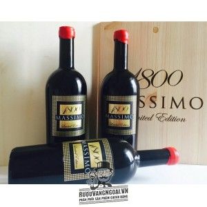 Rượu Vang Ý 1800 MASSIMO PRIMITIVO bn1