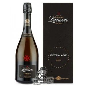 Rượu Sâm banh Lanson Extra Age Brut