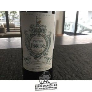 Rượu Pháp Chateau Ferriere Grand Cru Classe Margaux 2012 bn2