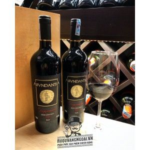 Rượu Vang Ý 16 ĐỘ ABVNDANTIA NEGROAMARO PUGLIA