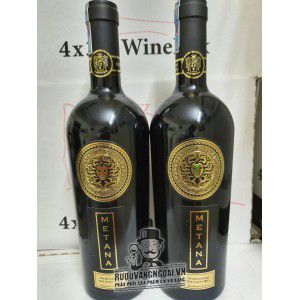 Rượu Vang Ý METANA NEGROAMARO MALVASIA NERA 17 độ uống ngon