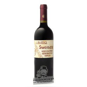 Rượu Vang I Rustici Sangiovese Puglia IGT uống ngon