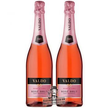 Rượu Vang Nổ Ý Valdo Rose Brut Vino Spumante uống ngon bn1