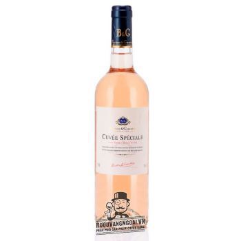 Vang hồng Pháp Cuvee Speciale Rose Barton Guestier uống ngon