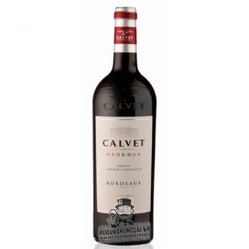 Vang Pháp Calvet Reserve Merlot Cabernet Sauvignon uống ngon