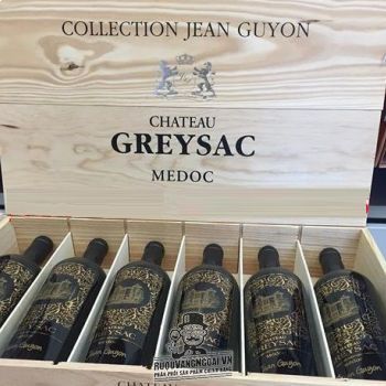 Vang Pháp CHATEAU GREYSAC MEDOC Jean Guyon