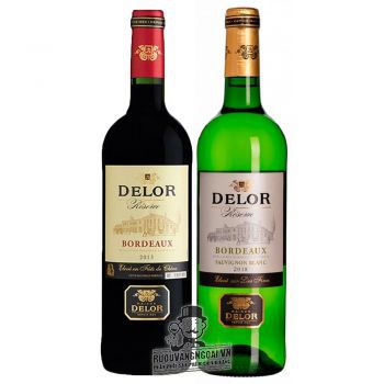 Vang Pháp Delor Reserve Bordeaux Đỏ - Trắng uống ngon