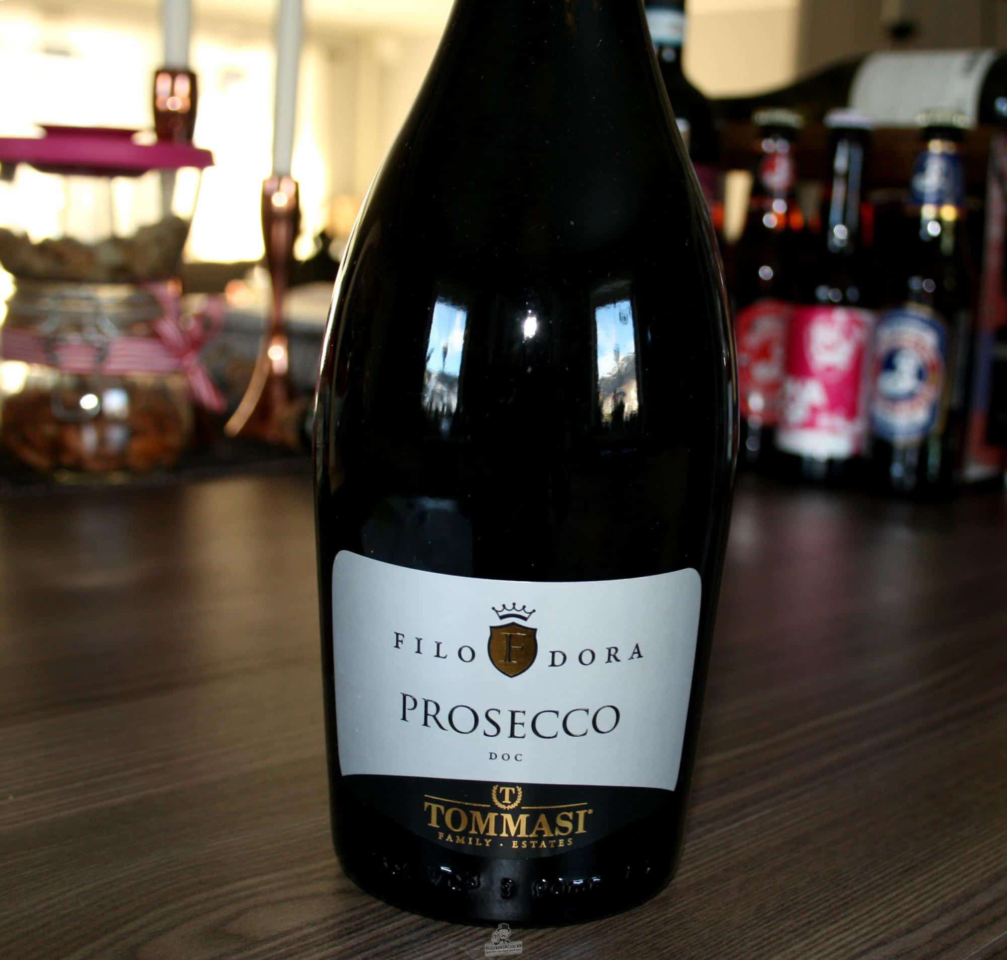 Rượu sâm banh Prosecco Tommasi Filodora