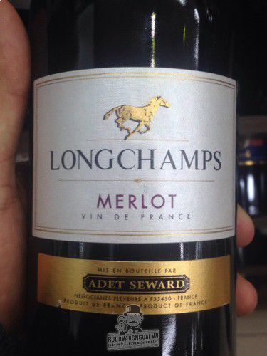 Rượu vang Longchamps Merlot VDF Adet Seward
