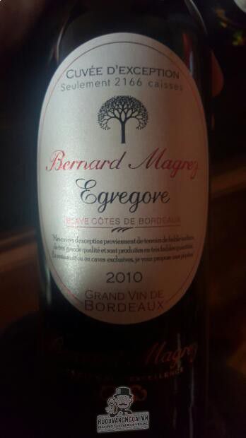 Vang Pháp Bernard Magrez Egregore Bordeaux