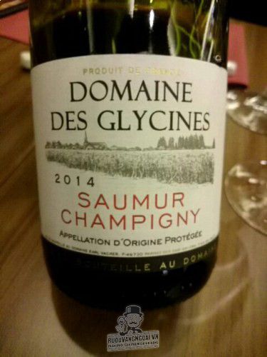 Rượu vang Saumur Champigny Domaine Des Glycines