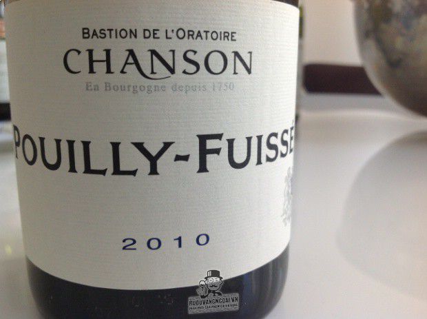 Vang Pháp Pouilly Fuisse Chanson