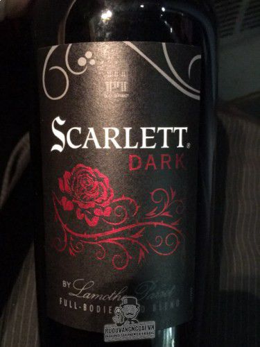Rượu vang Lamothe Parrot Scarlet Dark