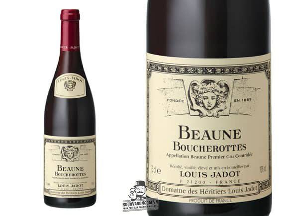 Rượu Vang Pháp Beaune Boucherottes Louis Jadot