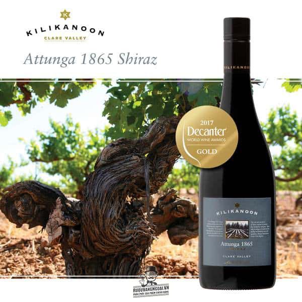 Rượu vang Kilikanoon Attunga Shiraz Clare Valley