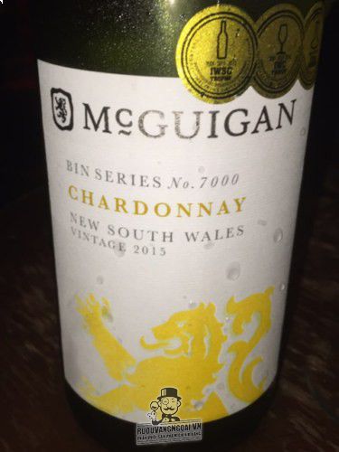 Vang Úc McGuigan Bin 7000 Chardonnay