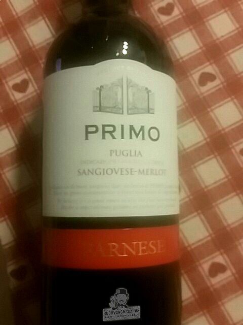 Rượu Vang Ý Primo Sangiovese - Merlot