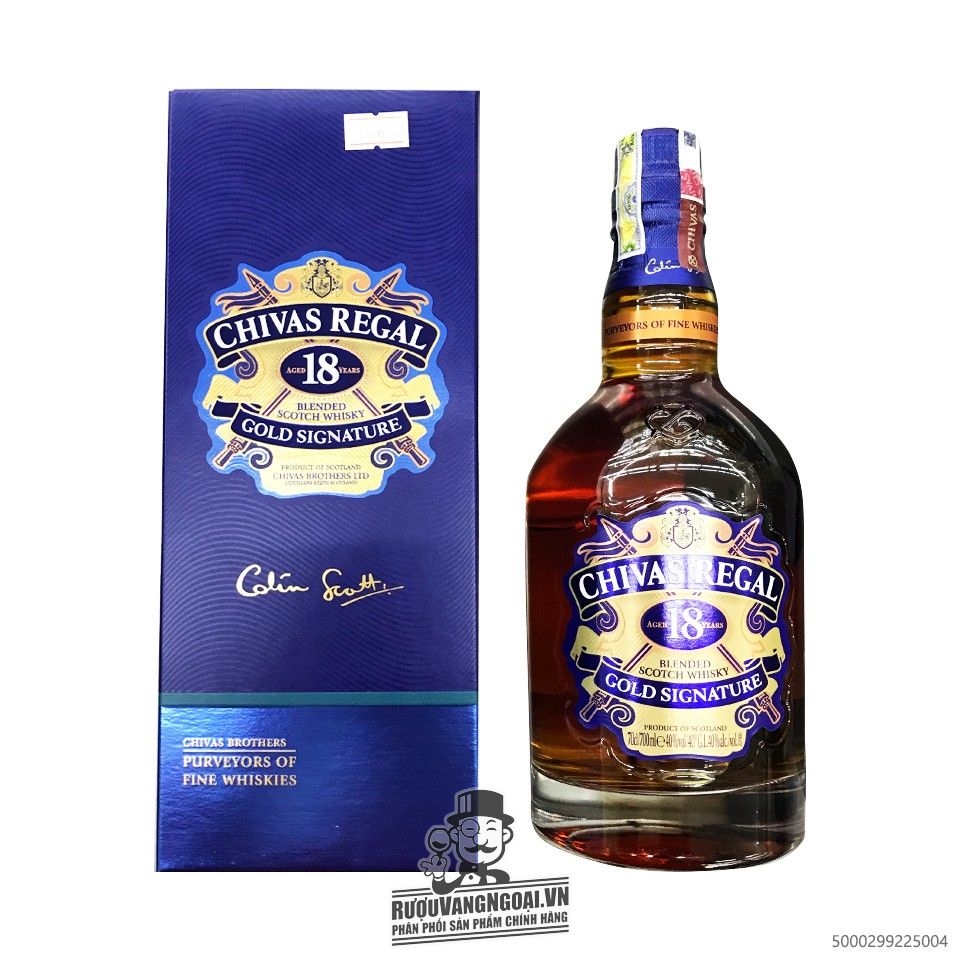 Rượu Chivas 18 Gold Signature Chính Hãng 