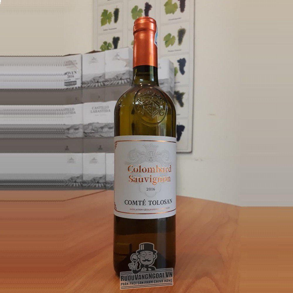 Vang Pháp Comte Tolosan Colombard Sauvignon uống ngon 