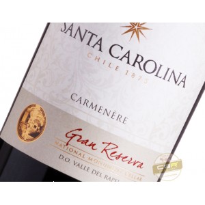 Vang Chile Santa Carolina Gran Reserva Chardonnay bn2