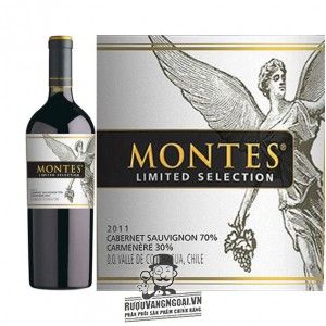 Vang Chile Montes Limited Selection Cabernet Sauvignon Carmenere bn1