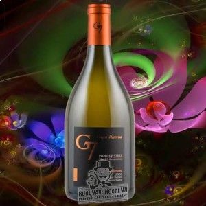 Vang Chile G7 Gran Reserva Chardonnay bn2