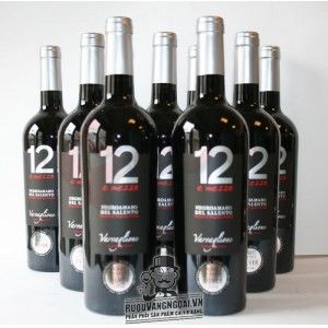 Rượu Vang Ý 12 E MEZZO PRIMITIVO DEL SALENTO