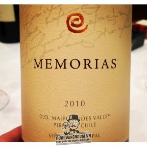 Rượu Vang Chile MEMORIAS bn1
