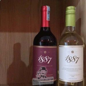 Rượu Vang Chile 1887 (ĐỎ - TRẮNG) bn2