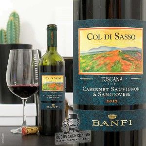 Vang Ý Banfi Col Di Sasso Cabernet Sauvignon Sangiovese bn3