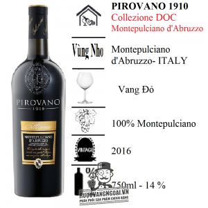 Vang Ý Pirovano Montepulciano D’abruzzo bn1