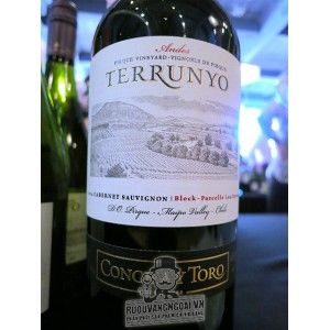 Rượu Vang Chile Terrunyo Cabernet Sauvignon Block Los Terrazas bn2