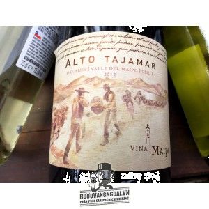 Rượu vang Chile Alto Tajamar Syrah Cabernet Sauvignon bn1