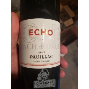 Vang Pháp Echo Pauillac de Lynch Bages bn1