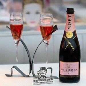Rượu Champagne Moet & Chandon Rose Imperial Hennessy bn1