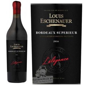 Vang Pháp Louis Eschenauer Lelegance Bordeaux Superieur bn1
