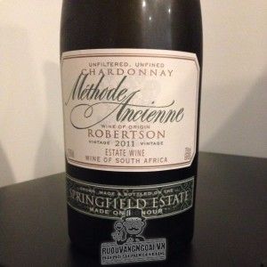 Vang Nam Phi Springfield Estate Methode Ancienne Chardonnay bn1