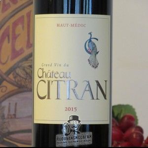Rượu Vang Pháp CHATEAU CITRAN bn1