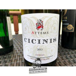 Rượu vang Attems Cicinis Collio bn1