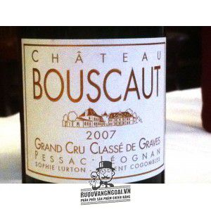 Vang Pháp Chateau Bouscaut Grand Cru Classe de Graves White 93 điểm bn2