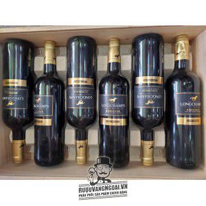 Rượu vang Longchamps Bordeaux Adet Seward bn3