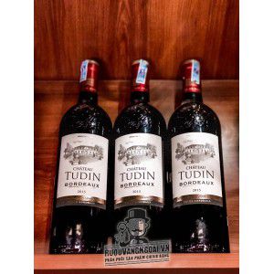 Rượu vang Chateau Tudin Bordeaux Merlot - Cabernet bn1