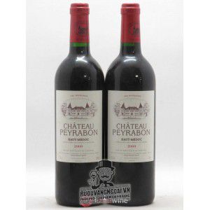 Rượu vang Chateau Peyrabon Cru Bourgeois bn2